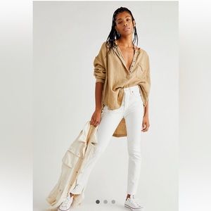 Free People Levis 501 Skinny jeans 24